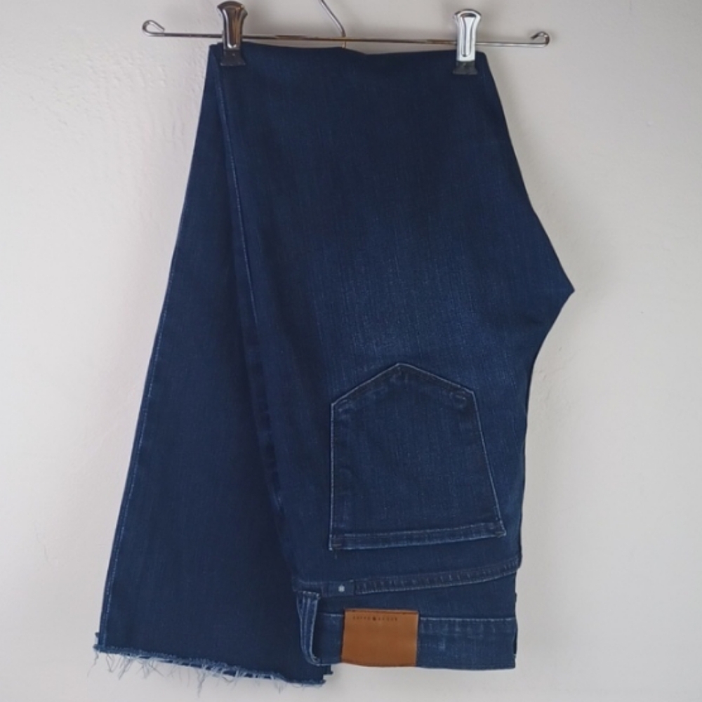 🌻3 For $15 Lucky Brand Brooke Boot Raw Hem Boy Friend Like Cut Jeans - Picture 6 of 15